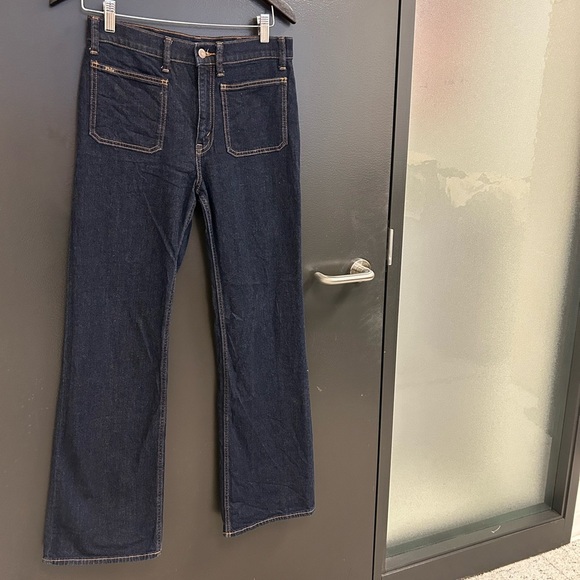 Polo by Ralph Lauren sz 27 EUC/ near new wide leg  Classic Blue Bootcut Jeans - Picture 13 of 14